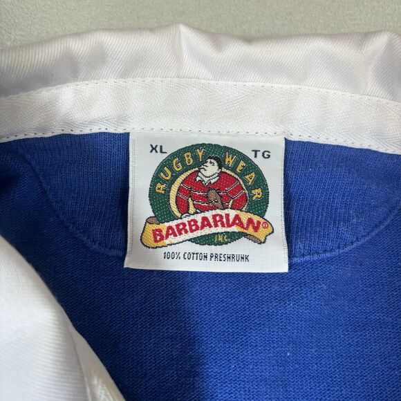 Vintage Florida Gators Rugby Shirt Mens XL Blue Heavy Cotton Barbarian Rugby - Picture 3 of 11